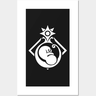 Genshin Impact Albedo Emblem - White Posters and Art